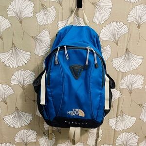 The North Face Wasatch Backpack 1990s Blue Black GUC